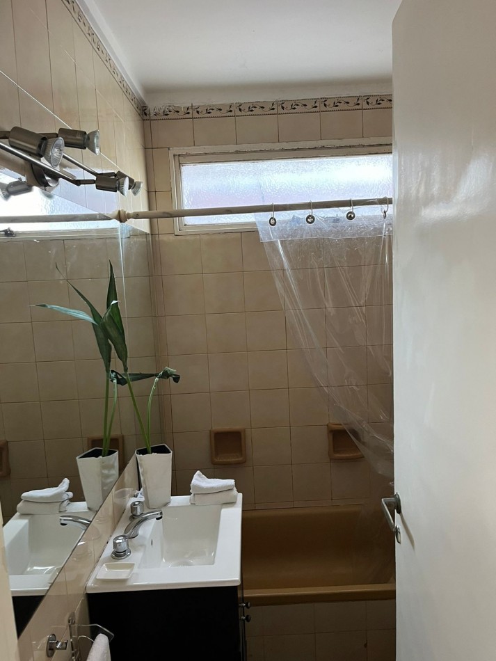 Alquiler temporal, departamento de 2 ambientes amoblado - Retiro