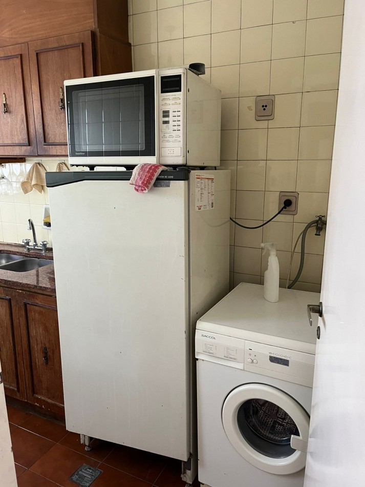 Alquiler temporal, departamento de 2 ambientes amoblado - Retiro
