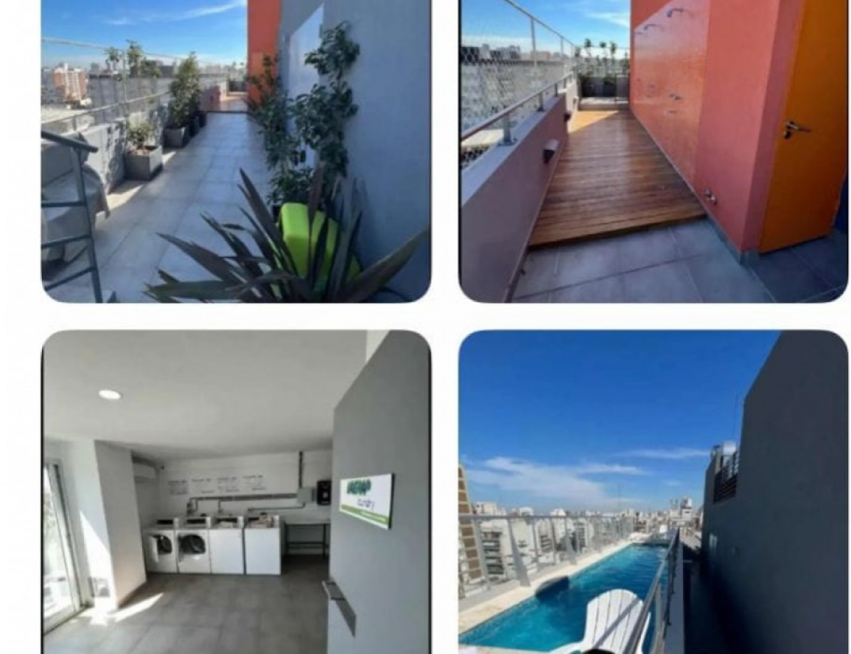 Se vende un departamento de 3 ambientes super luminoso con terraza - Almagro