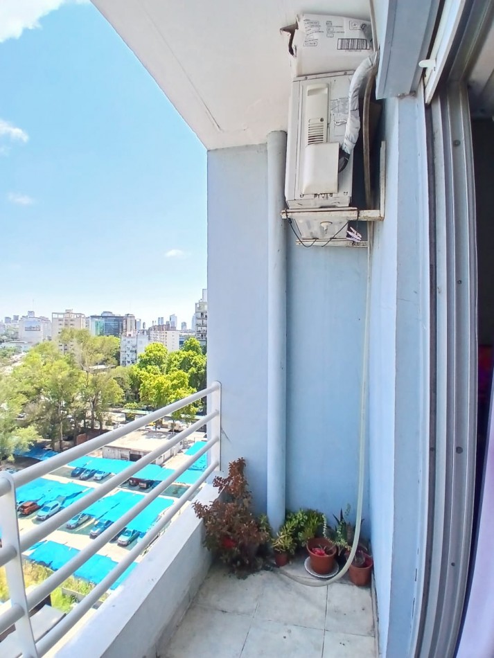 Se vende un espectacular departamento monoambiente con balcon al frente