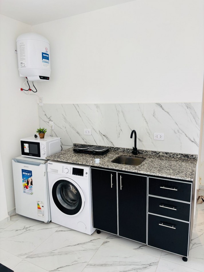 Se alquila un departamento de 2 ambientes amoblado super luminoso - Balvanera