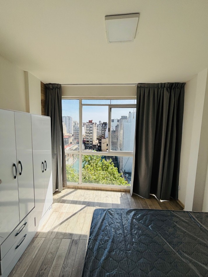 Se alquila un departamento de 2 ambientes amoblado super luminoso - Balvanera