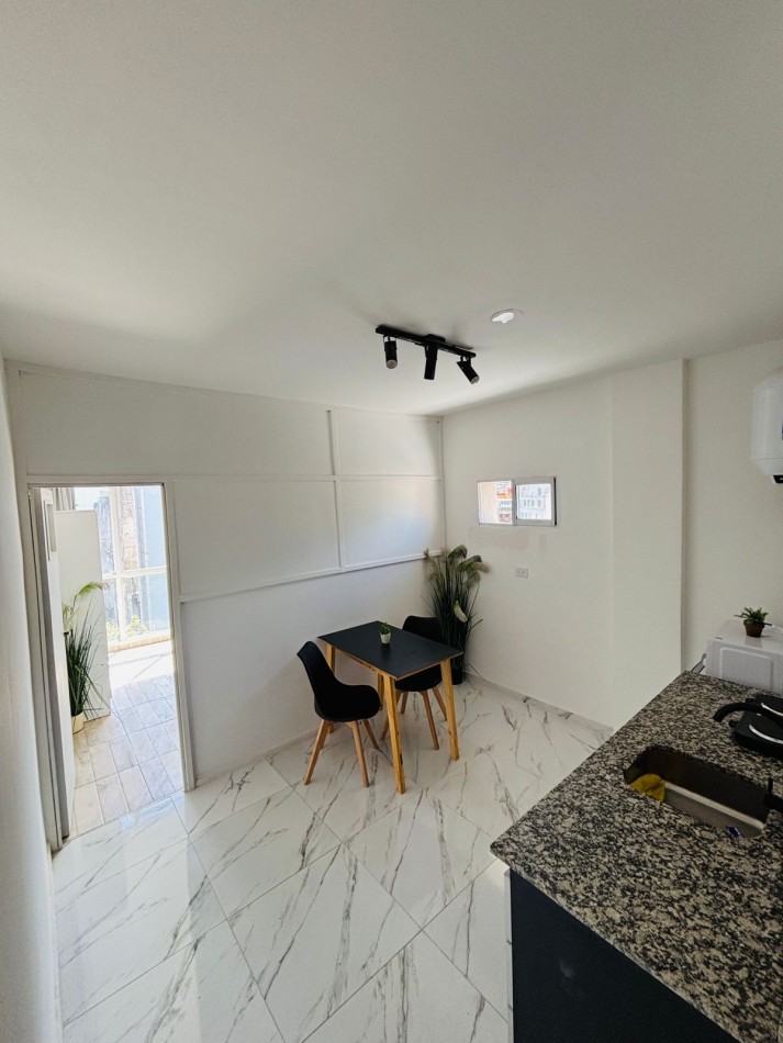 Se alquila un departamento de 2 ambientes amoblado super luminoso - Balvanera