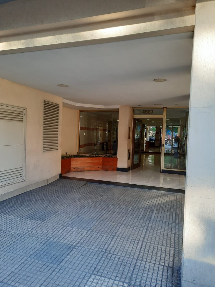 Se alquila un departamento monoambiente amplio con balcon - Palermo