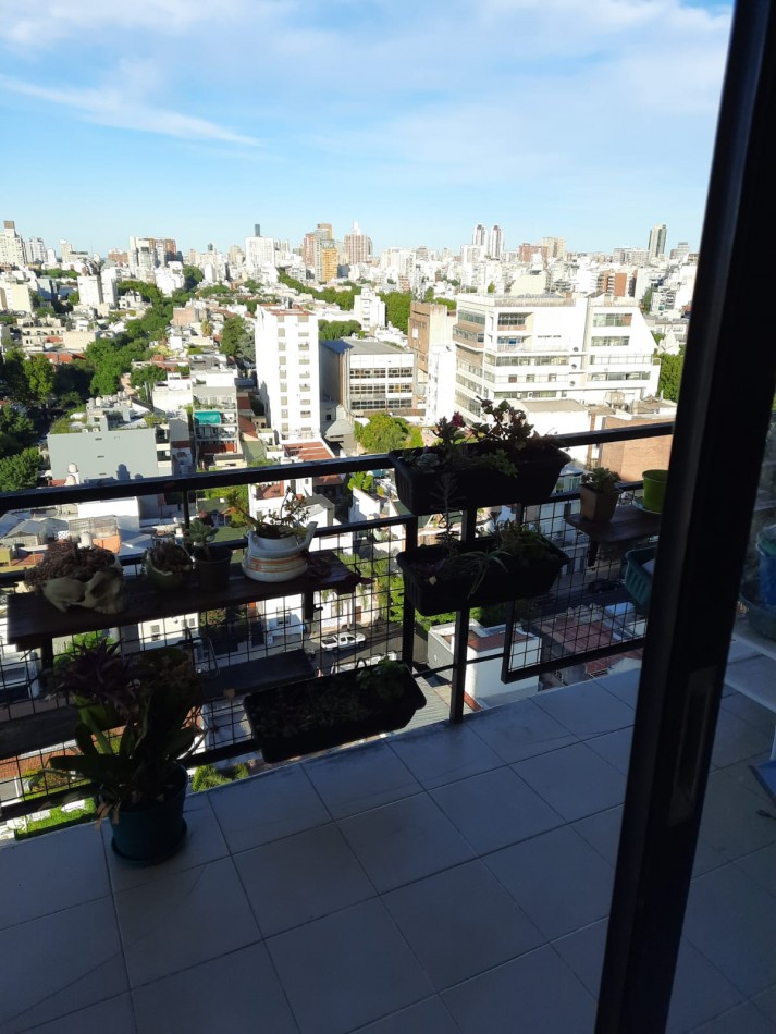 Se alquila un departamento monoambiente amplio con balcon - Palermo