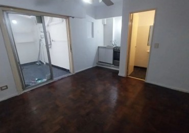 Se vende un departamento monoambiente con patio - Almagro
